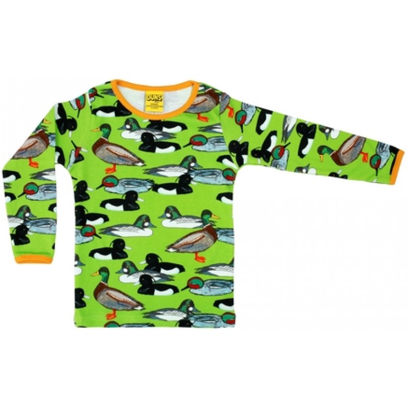 DUNS Sweden vadkacsa mintás felső zöld színben